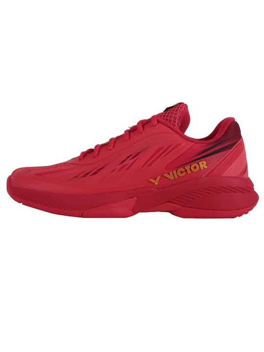 Victor Ανδρικά Παπούτσια Padel για Όλα τα Γήπεδα Κόκκινα