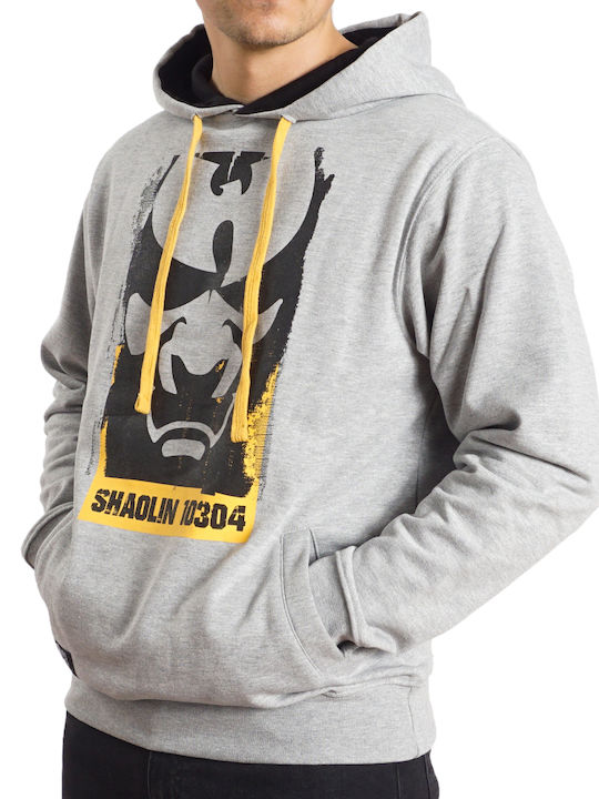 Wu Wear Wu Men's Sweatshirt with Hood grey