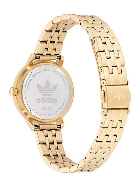 adidas Code One Ρολόι Μπαταρίας με Μεταλλικό Μπρασελέ adidas Code One Ρολόι Μπαταρίας με Μεταλλικό Μπρασελέ