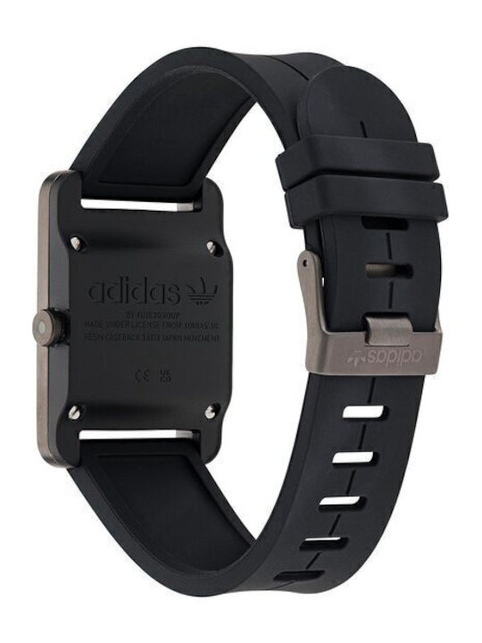 adidas One Women's Watch with Black Rubber Strap
