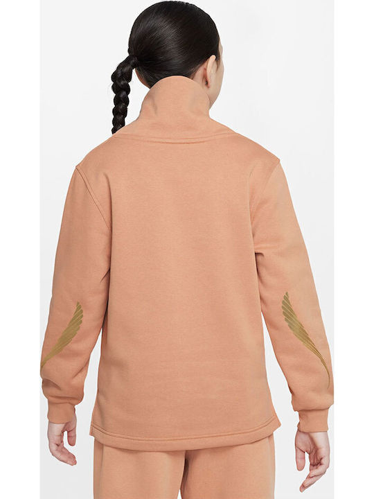 Nike Παιδικό Φούτερ Ροζ