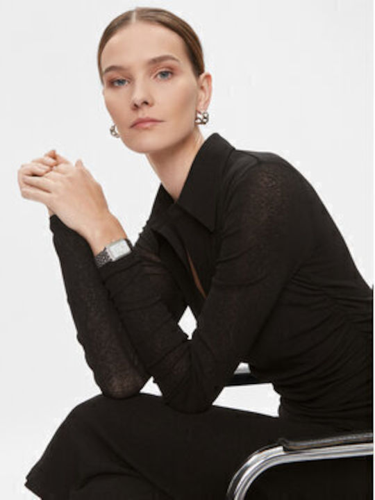 Fossil Raquel Дамски Кварцов Часовник с Метална Верижка