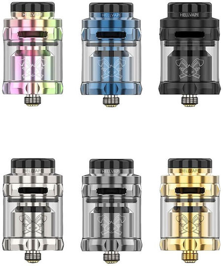 Hellvape Dead Rabbit Solo Ατμοποιητής Ηλεκτρονικού Τσιγάρου RTA 4ml 24mm AT-2394-BLUE