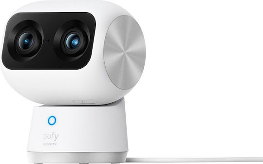 Eufy S350 IP Dual Κάμερα Παρακολούθησης Wi-Fi 4K Μπαταρίας με Φακό 2.4mm