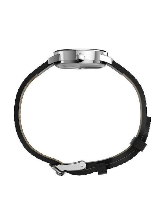 Timex Easy Reader Watch Battery with Leather Strap Timex Easy Reader Watch Battery with Leather Strap