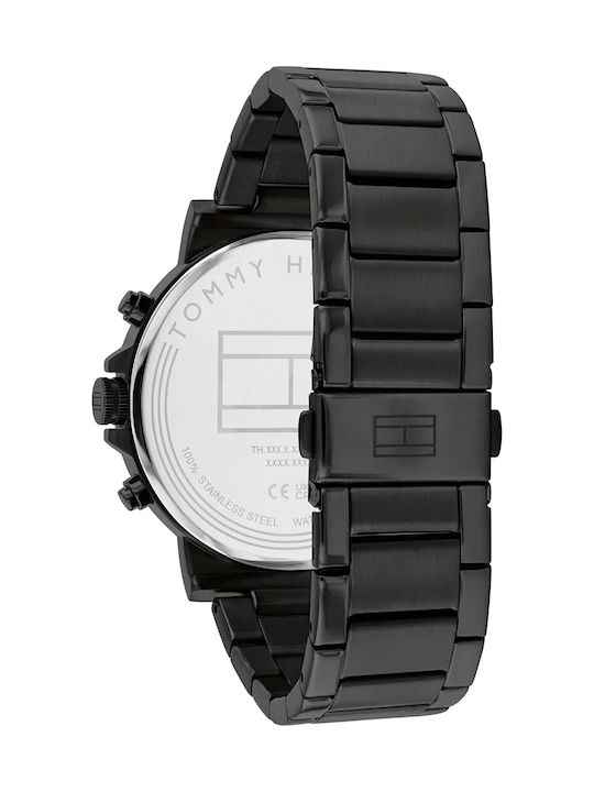 Tommy Hilfiger Tyson Ρολόι Μπαταρίας με Μεταλλικό Μπρασελέ Tommy Hilfiger Tyson Ρολόι Μπαταρίας με Μεταλλικό Μπρασελέ