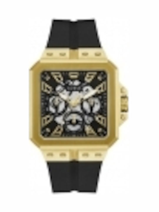 Guess Ρολόι Μπαταρίας με Καουτσούκ Λουράκι Guess Ρολόι Μπαταρίας με Καουτσούκ Λουράκι