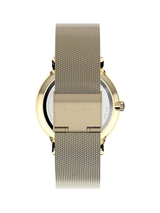 Timex Transcend Womens Watch 38mm Battery Gold