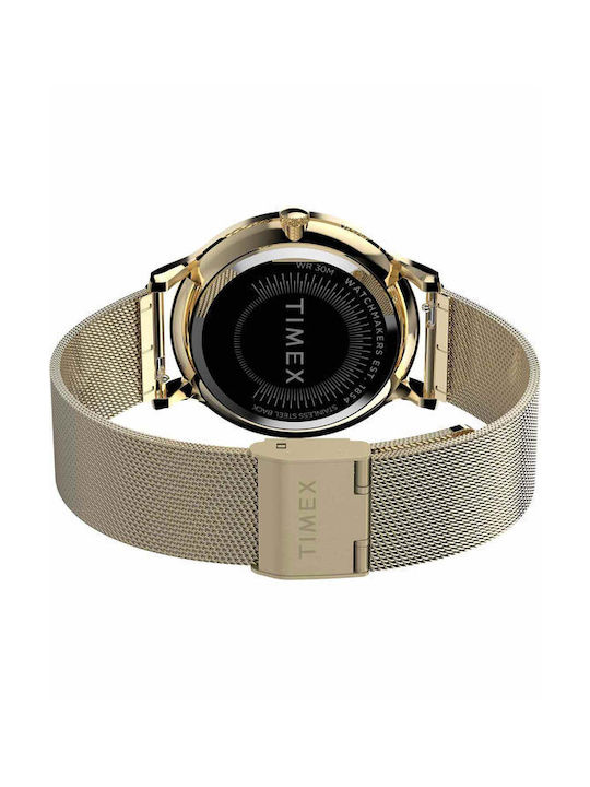 Timex Transcend Womens Watch 38mm Battery Gold