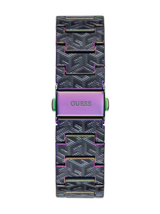 Guess Γυναικείο Ρολόι 38mm Μπαταρίας με Γκρι Μεταλλικό Μπρασελέ