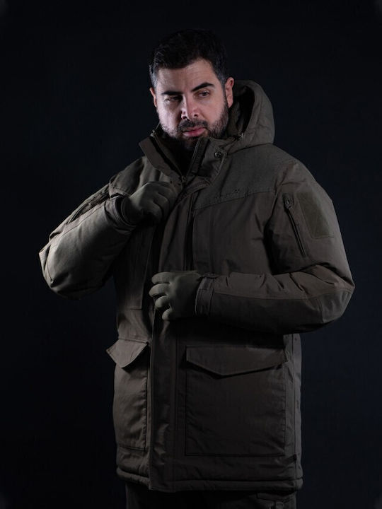 Hcp V2.0 Winter Jacke Wasserdicht und Winddicht Black