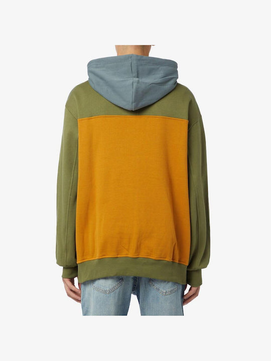 CAT Men's Sweatshirt with Hood Multicolor