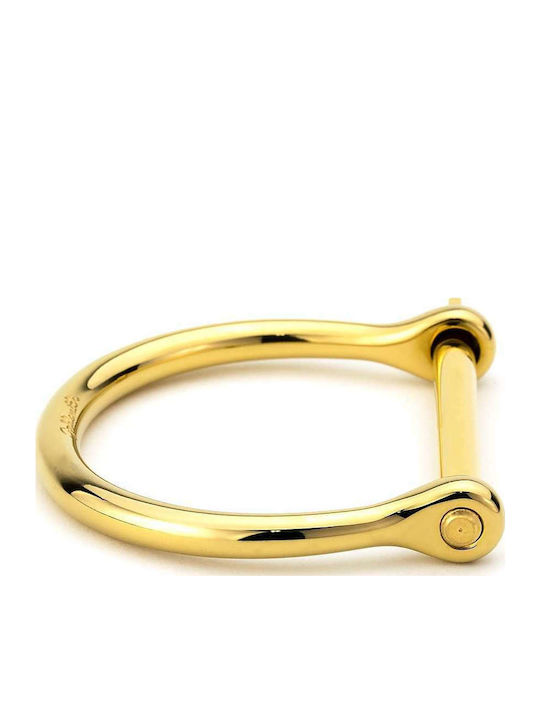 Goldsmith Γυναικείο Βραχιόλι Χειροπέδα Επιχρυσωμένο 5.7cm
