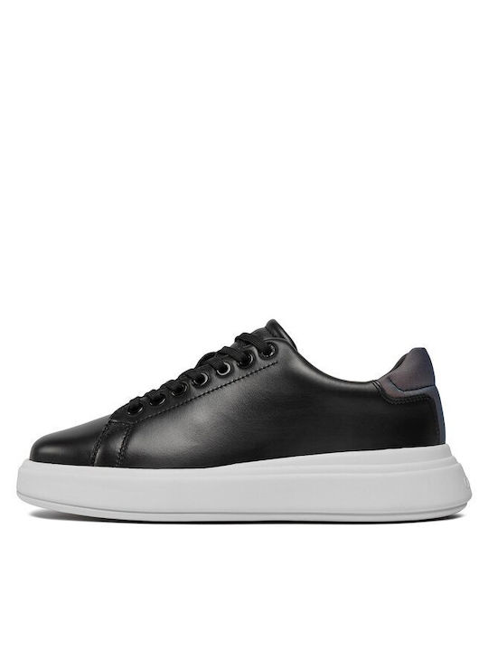 Calvin Klein Raised Cupsole Lace Up Damen Sneakers Schwarz HW0HW01997-BEH