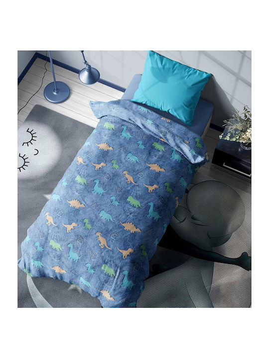 Dimcol Blanket Nursery Swaddling Blankets Fleece Blue Blue 70x110cm