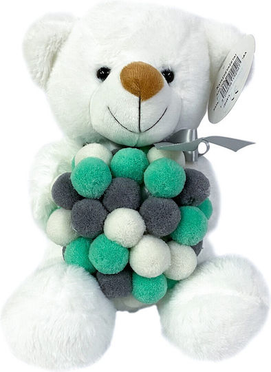 Much toys & gifts Λούτρινο Αρκουδάκι Αγίου Βαλεντίνου 25 εκ.