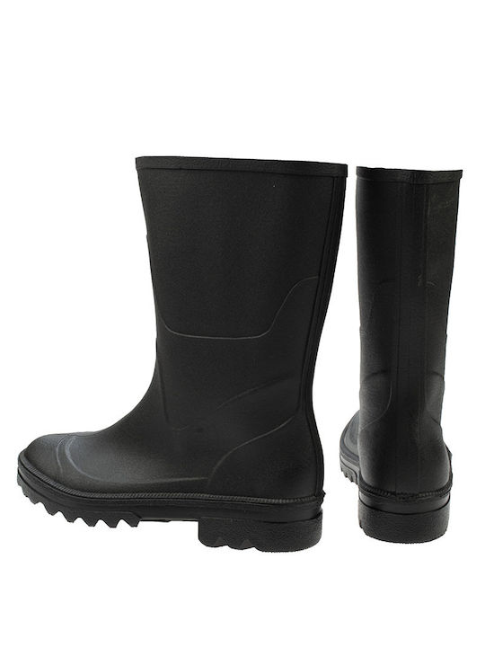 Meridian Damen Gummistiefel Schwarz