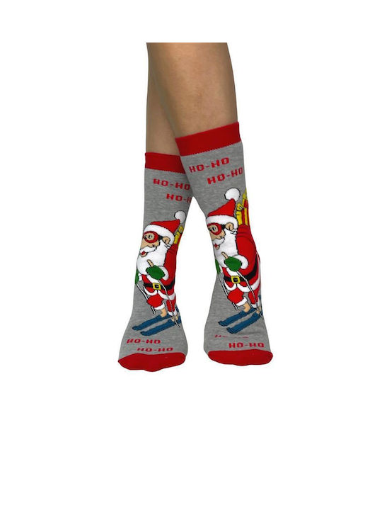 Inizio Women's Christmas Socks GREY/BLUE