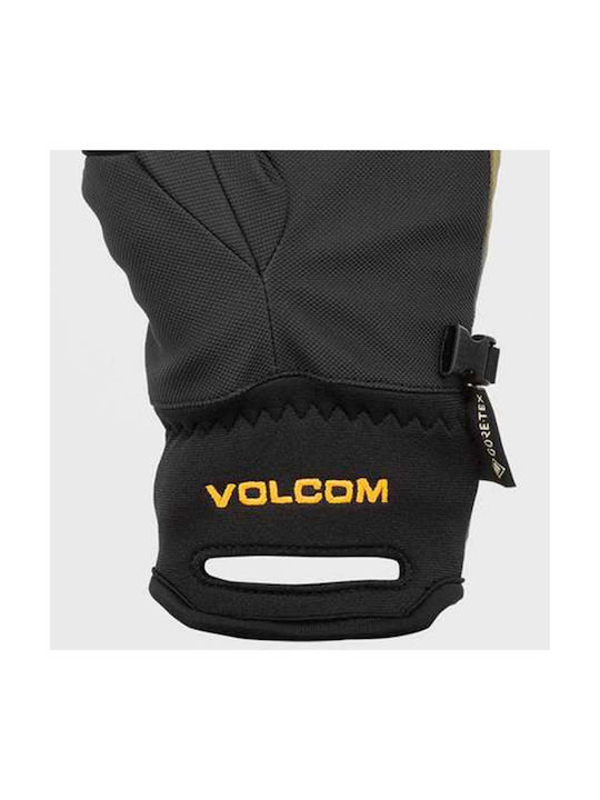 Volcom Mittens Men's Ski & Snowboard Gloves Gold