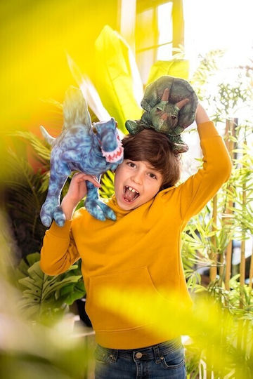 Die Spiegelburg Plüsch-Dinosaurier Triceratops 35 cm