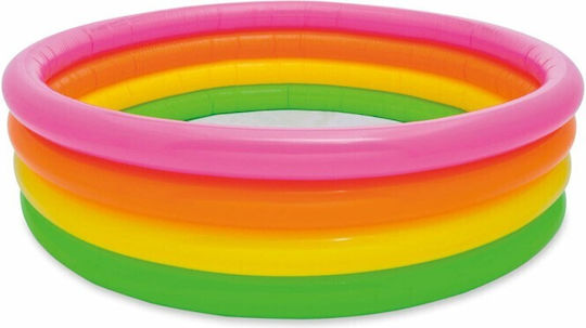 Intex Sunset Round Piscină PVC Gonflabilă 168x46buc