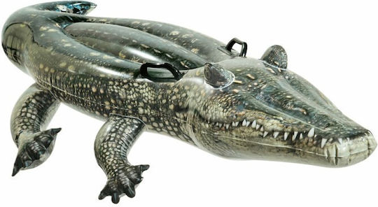 Intex Aufblasbares für den Pool Krokodil mit Griffen Grün 170cm