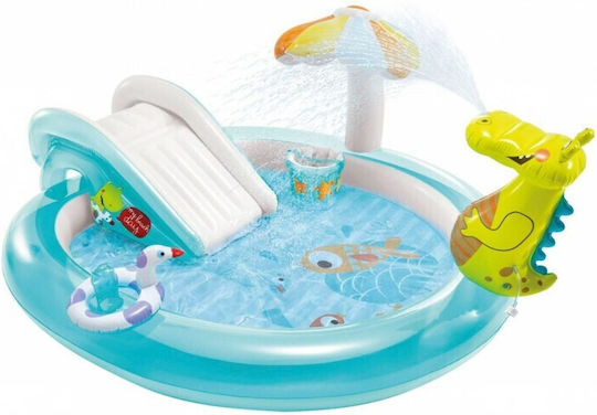 Intex Copii Round Piscină PVC Gonflabilă 201x17buc Albastră 3buc