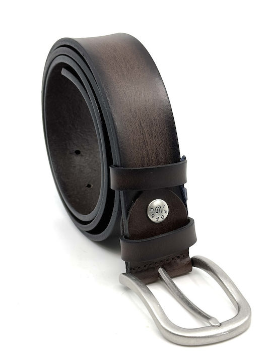 Men's Belt Leather Brown