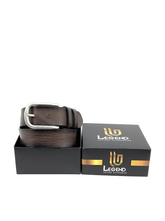 Men's Belt Leather Brown