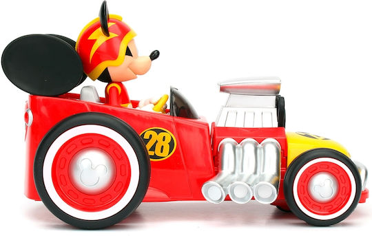 Jada Toys Mickey Roadster Racer Τηλεκατευθυνόμενο Αυτοκίνητο Κόκκινο