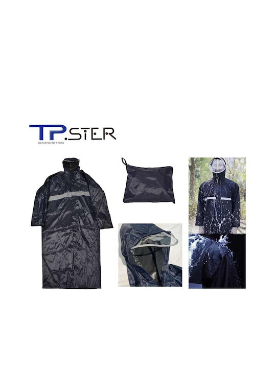 Wasserdichte Arbeitskleidung Trenchcoat Männer Blau