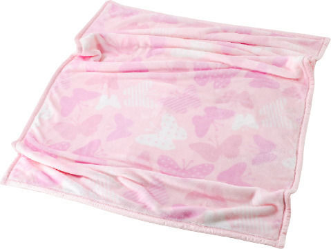 abo Decke Kinderbett Rosa 110x140cm
