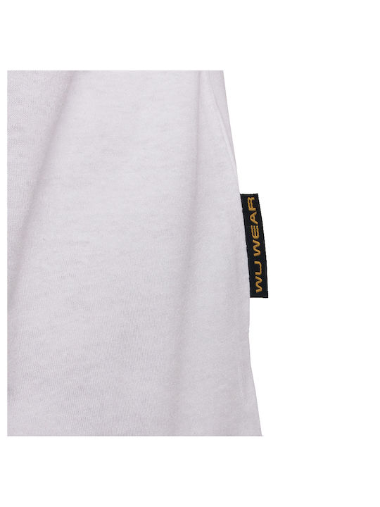 Wu Wear Men's Short Sleeve T-shirt White.