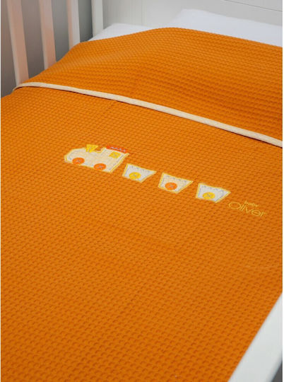 Baby Oliver Nursery Swaddling Blanket 80x100cm Baby Oliver Nursery Swaddling Blanket 80x100cm