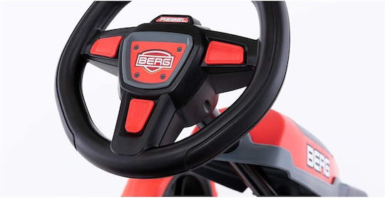 Reppy Go Kart Cu Un Loc Cu Pedală Roșu Pentru 6+ Ani