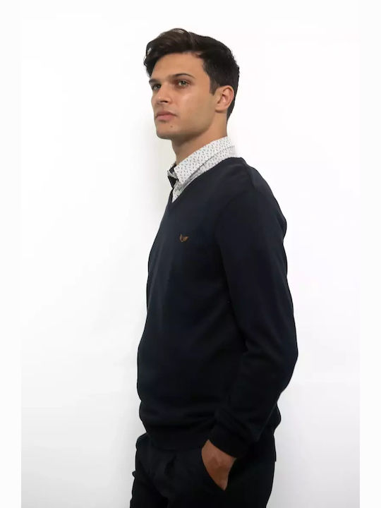 Long Sleeve Sweater Navy Blue