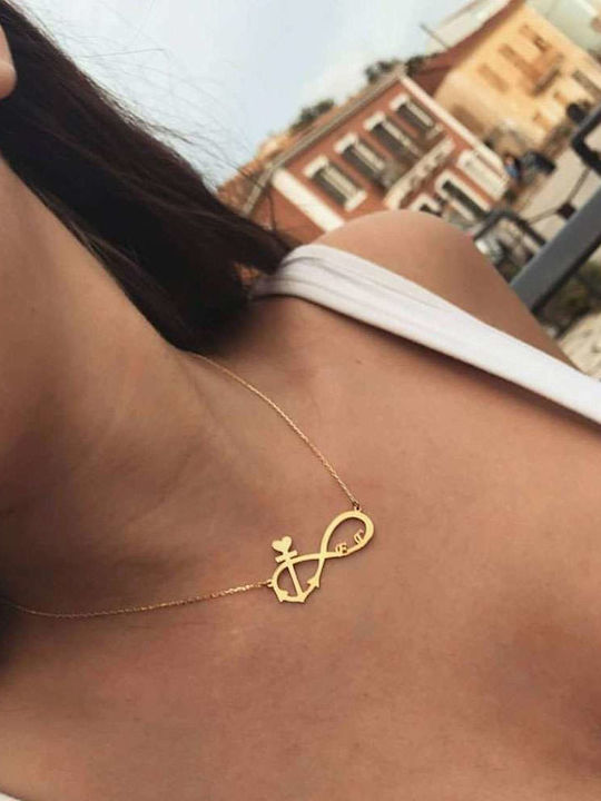 Goldsmith Halskette Unendlichkeit aus Silber