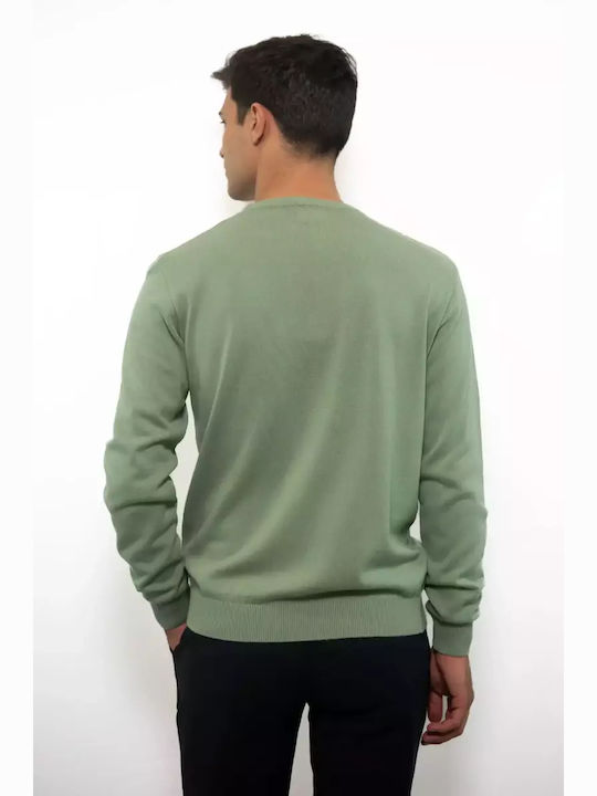 Side Effect Men's Long Sleeve Sweater Green