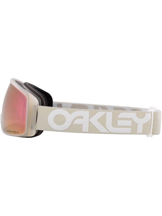 Oakley Flight Tracker M Masca de schi și snowboard Pentru adulți Gri cu Lentilă în culoarea Gri