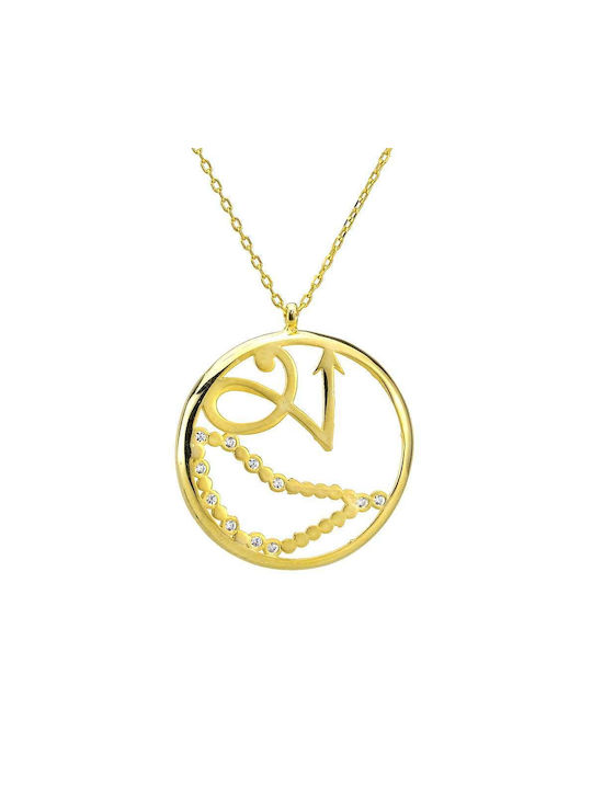 Goldsmith Necklace Zodiac Sign from Silver