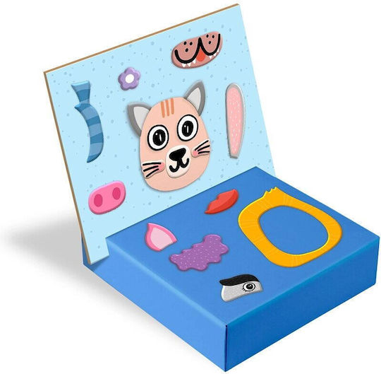 Dodo Magnetic Toys Construction Faces Animals for Children Aged 3+