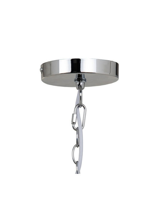 BigBuy Chandelier Silver 73cm S8801944