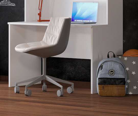 Cosy Kids Desk made of Melamine White 120x55cm