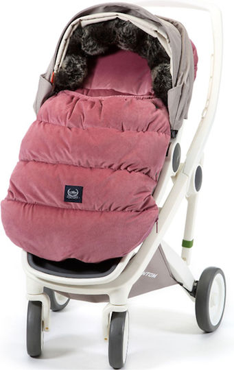 La Millou Aspen Uni Waterproof Stroller Footmuff with Velvet Lining 110x50cm Gray