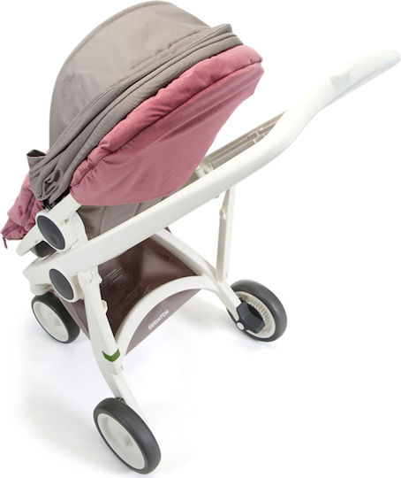 La Millou Aspen Uni Waterproof Stroller Footmuff with Velvet Lining 110x50cm Gray
