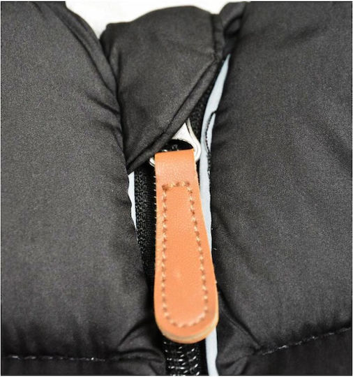Petite & Mars Jibot Sac de picioare pentru cărucior Negru cu căptușeală Fleece 100x48εκ.