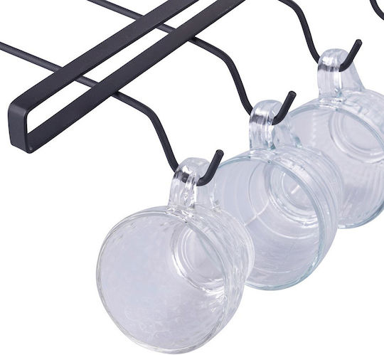 Inox Mug Stand 28x22.5x5cm Black