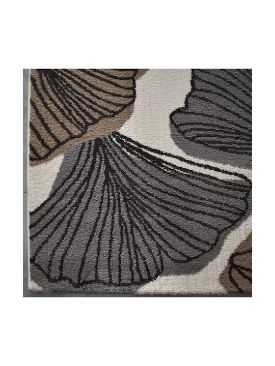 Creative Soft Touch Rug Rectangular Cream-Grey-Brown