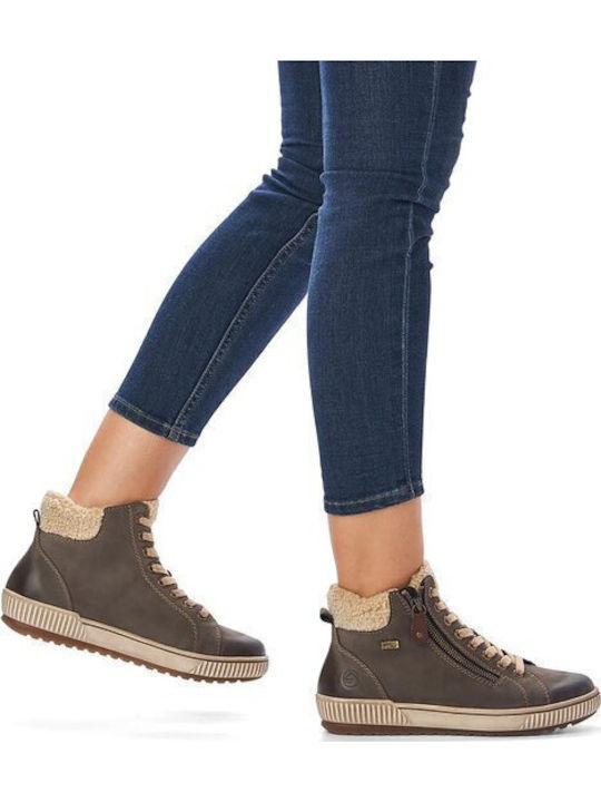 Damen Stiefel Gray