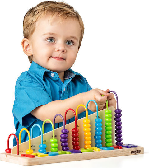 Woody Toys Άβακας με Μαθηματικά Abac din Lemn pentru 2+ Ani